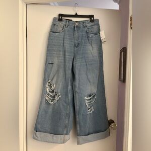 BDG Urban Outfitters Wide Leg Skater Baggy Jeans $79 Sz 30
